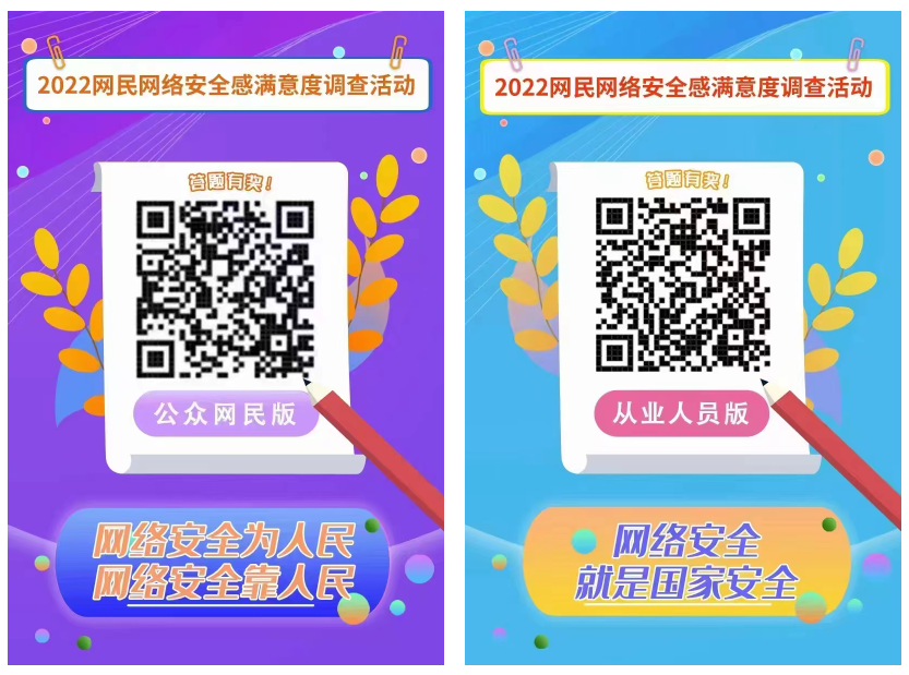 2022网民网络安全感满意度调查活动
